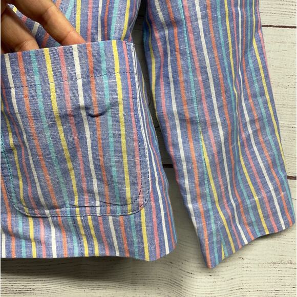 Vineyard Vines Women's Striped Blazer - Multicolor - Picture 5 of 14